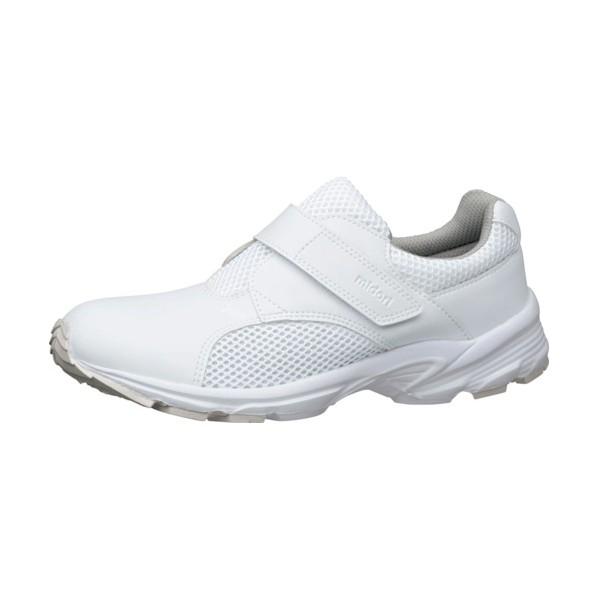 ミドリ安全 ケアセフティ ホワイト(マジックタイプ) 25.0cm CSS-215-W-25.0