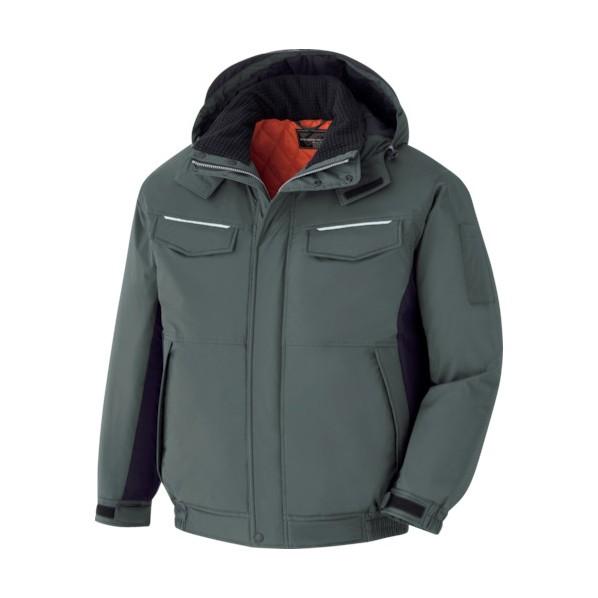 ミドリ安全 ベルデクセル静電防水防寒ブルゾンモスグリーン×ブラックＬＬ VE1056-UE-LL