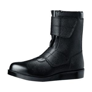 ミドリ安全 舗装工事用安全靴 VR235 バンドタイプ ブラック 23.5〜28.0