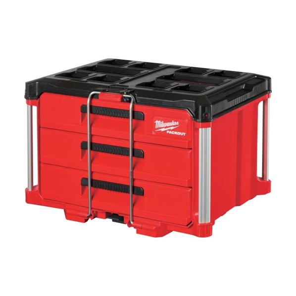 ミルウォーキー PACKOUTTM 引き出し収納 3段 48-22-8443