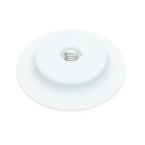 マグエバー 吸盤的機能付きシリコンマグネット マグプラス＋ NCP-45R 白 M4ねじ切りアルミワ...