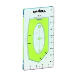 マーベル 水平器 電工カードレベル 95×51×5mm MBL-100C 1点