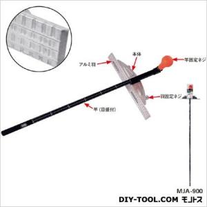 モトコマ MKK 丸鋸定規トリプルスライド(アルミ羽) ブラック 900mm MJA-900