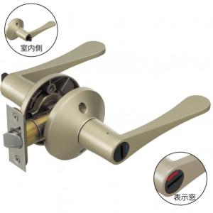 マツ六 リフォーム用レバーハンドル錠 トイレ用(表示錠)