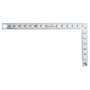 SK カーペンターミニ快段目盛 シルバー 全長83mm×全幅162mm×厚さ1.2mm