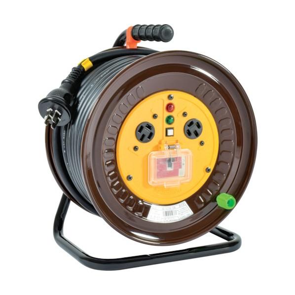 日動工業 電工ドラム一般型 三相200V 4芯 アース付 30m ND-EC330F-20A