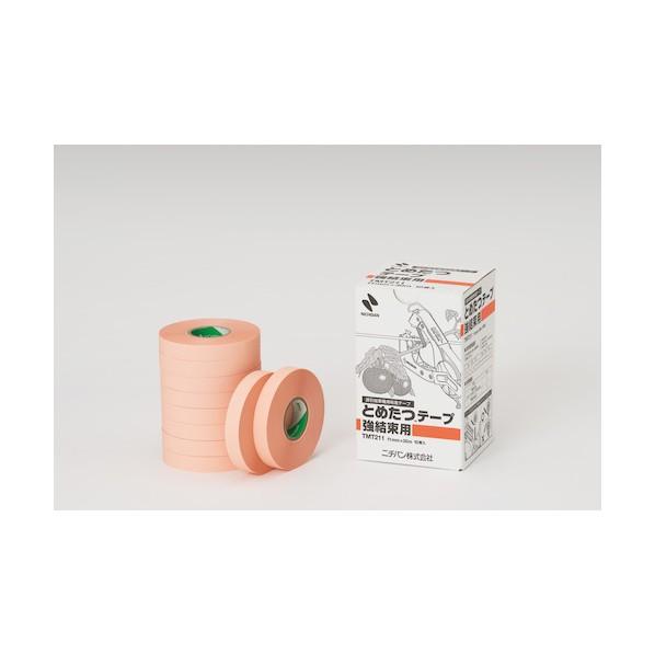 ニチバン とめたつテープ 強結束用 TMT211 オレンジ 11mm×30m TMT211