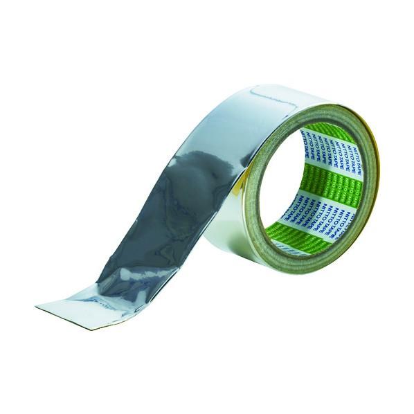 ニトムズ 厚手アルミテープ光沢 幅60mm×長さ10m×厚み0.13mm J3302