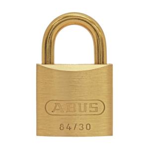 日本ロックサービス ABUS真鍮南京錠84MB−30同番 84MB30KA