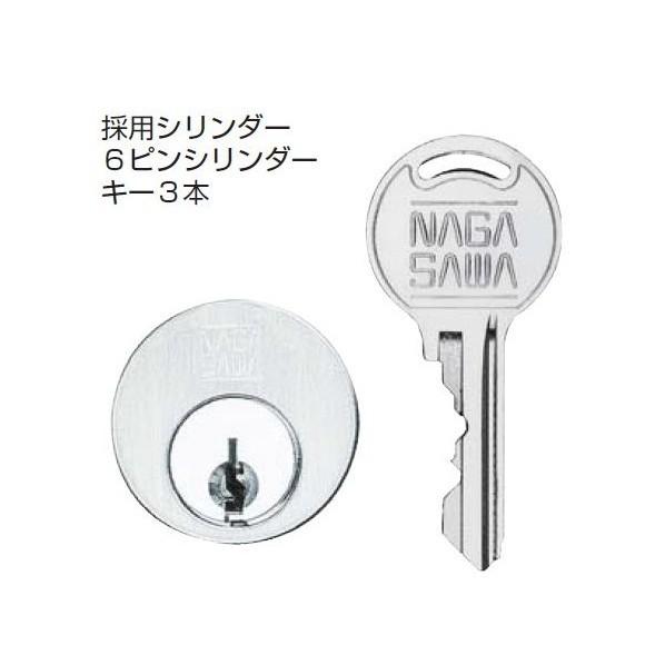 長沢製作所 リヴィエール 本締錠 GT(チタンゴールド) OT-R 1個