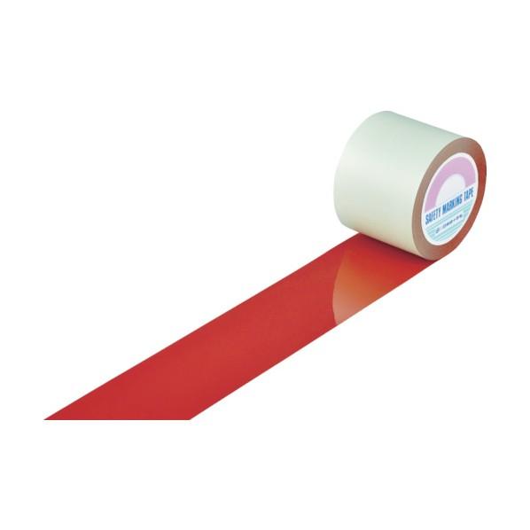 日本緑十字社ガードテープ(ラインテープ)GT‐101R 屋内用100mm×100m148134