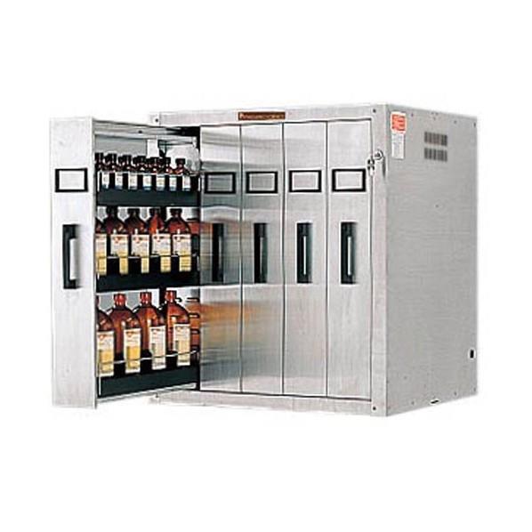 ナガノサイエンス ボトルキャビネット(セキュリティ型薬品庫) BC-5