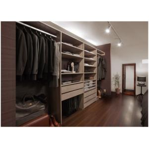 南海プライウッド クローゼットシステム収納 ウォールゼット ノエル3 I型 アッシュウォールナット AA030636AJ