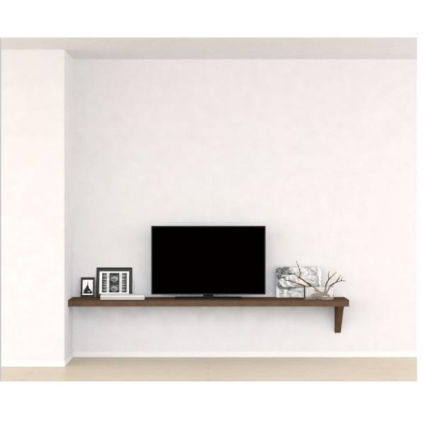 南海プライウッド インテリアオープン収納 リビアス リビングTVボードプラン ベージュオーク AN0...