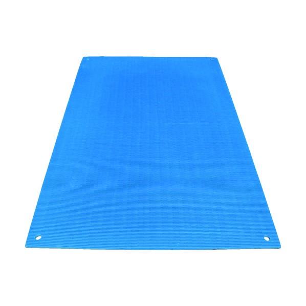 日大工業 養生敷板ワニ板（ＷＡＮＩＢＡＮ）ブルー１６ＭＭ厚１．１Ｍ×１．８Ｍ 4945