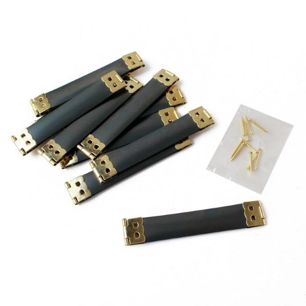 日本紐釦貿易(Nippon Chuko) 日本紐釦貿易 バネ口金 8cm 10本入 AG アンティー...