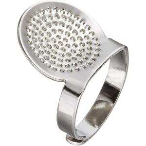 日本紐釦貿易(Nippon Chuko) 日本紐釦貿易 皿付指抜 ゆびぬき 手芸用品 15×15×15mm F2-79 1個