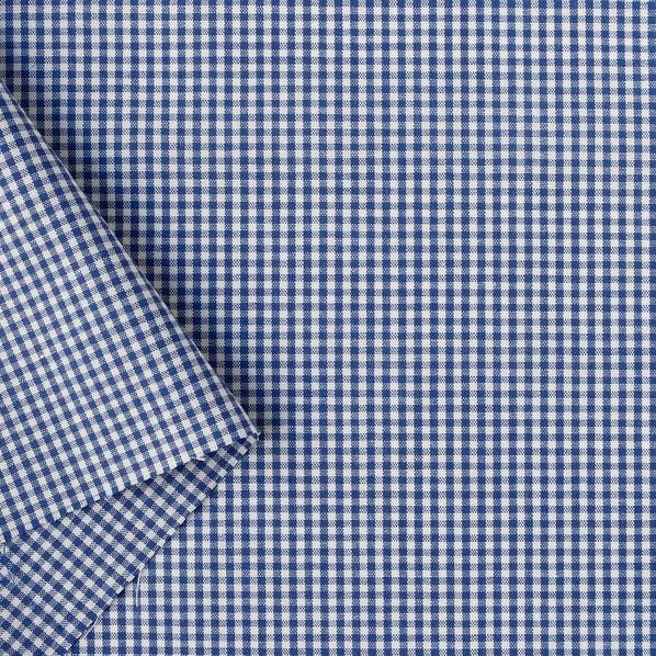 日本紐釦貿易(Nippon Chuko) 日本紐釦貿易 40sギンガムチェック 小 ブルー 巾110...