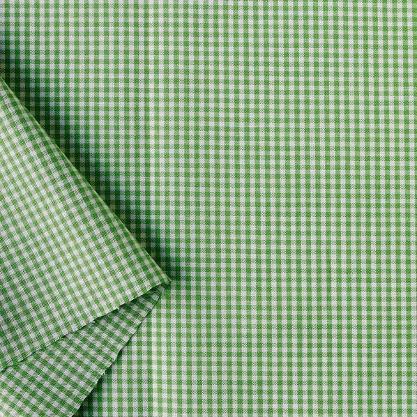 日本紐釦貿易(Nippon Chuko) 日本紐釦貿易 40sギンガムチェック 小 グリーン 巾11...