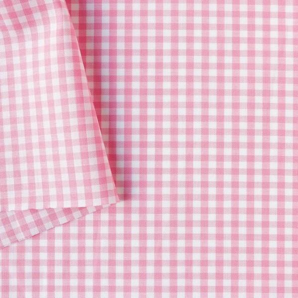 日本紐釦貿易(Nippon Chuko) 日本紐釦貿易 40sギンガムチェック 中 ピンク 巾110...