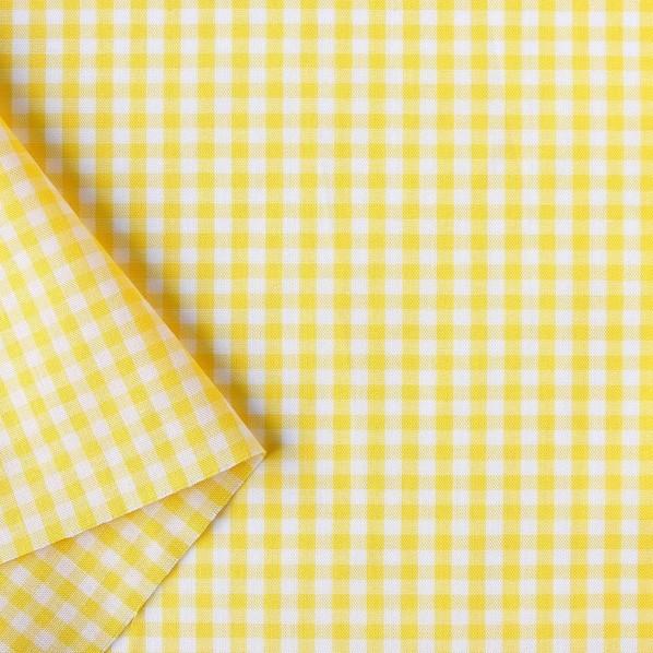 日本紐釦貿易(Nippon Chuko) 日本紐釦貿易 40sギンガムチェック 中 イエロー 巾11...