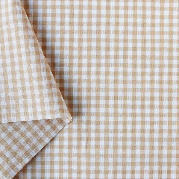 日本紐釦貿易(Nippon Chuko) 日本紐釦貿易 40sギンガムチェック 中 ベージュ 巾11...