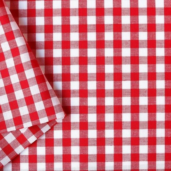 日本紐釦貿易(Nippon Chuko) 日本紐釦貿易 40sギンガムチェック 大 レッド 巾110...