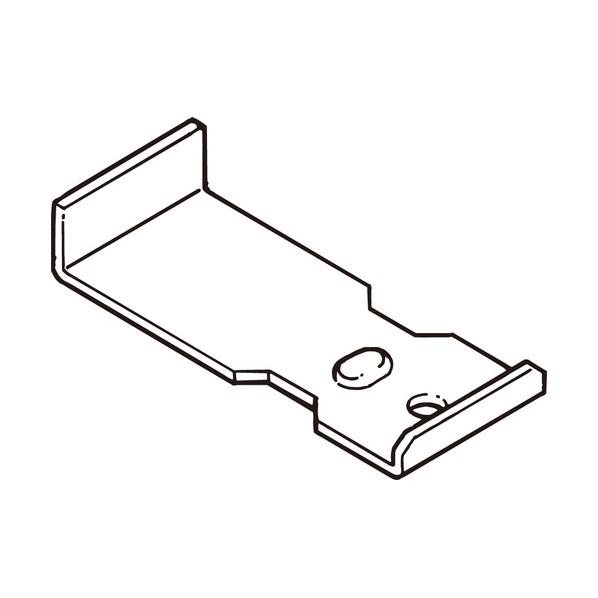 ネグロス電工 交差支持金具用ズレ防止金具 ステンレス S-DH1R7075 1個