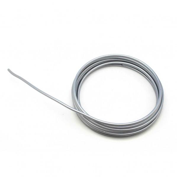 日本化線 デザインワイヤー自遊自在 シルバー 3.2mm×3m 7600600