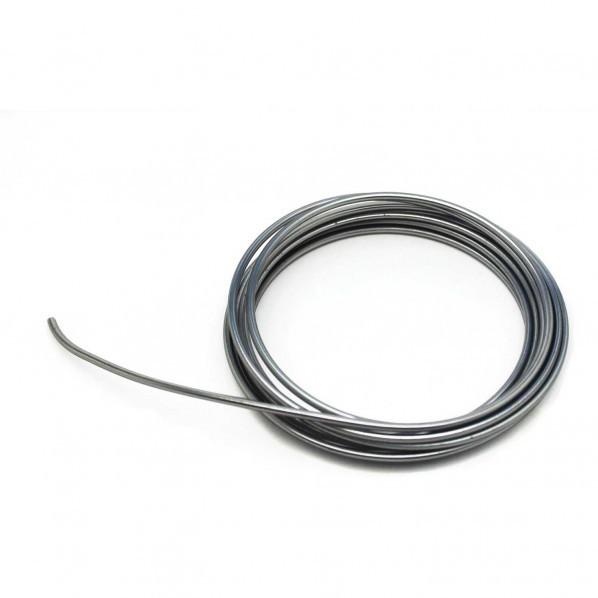 日本化線 デザインワイヤー自遊自在 メタリックブラック 3.2mm×3m 7602900