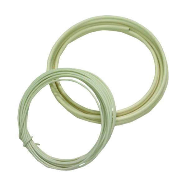 日本化線 ナチュラルカラーワイヤー 頑固自在 ミニ ニュウハク 2.0mmX1.5m/1.0mmX3...