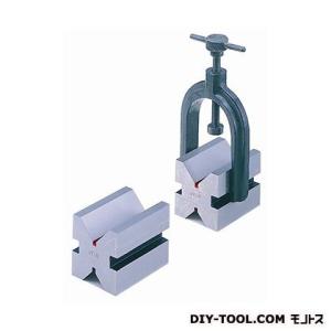 新潟理研測範 クランプ付Vブロック 30 50-30 0