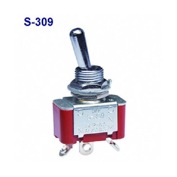 NKKスイッチズ 小形トグルスイッチON-OFF-ON  S-33-J 1個