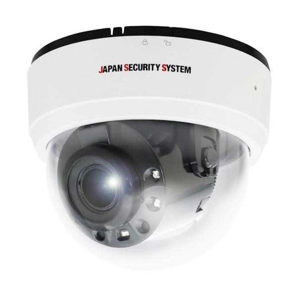 日本防犯システム アナログHD対応5メガピクセル 屋内IRドーム型カメラ JS-CA4031A 1点