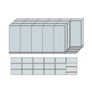 ナイキ NW型並行移動書庫用ベース W5490×...の商品画像