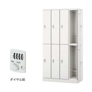 ナイキ ロッカー(GL型) 扉:クリアーホワイト...の商品画像