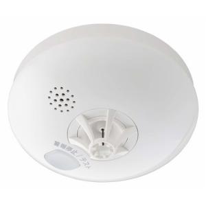 能美防災 住宅用火災警報器まもるくん熱式 ナチュラルホワイト 外形寸法:φ102mm×44.5mm FS