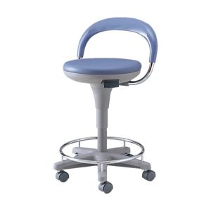 ノーリツイス マルチスツールビニールレザー ブルー TSS18RLB