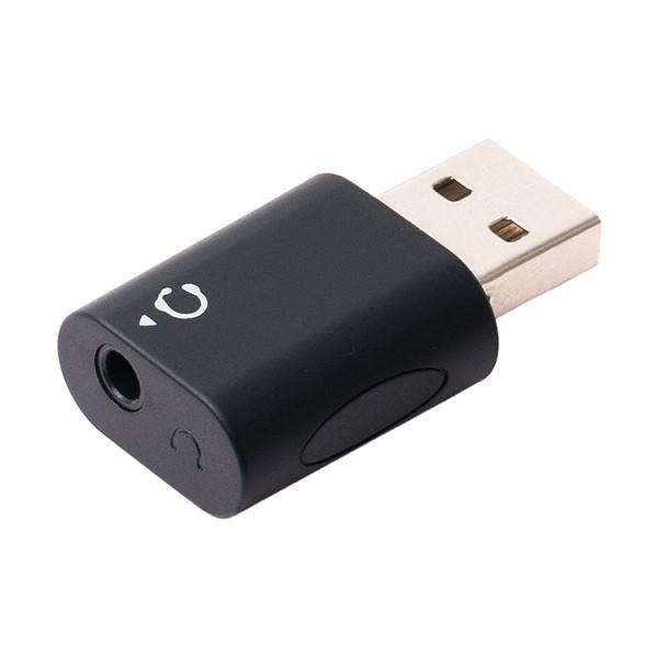 ナカバヤシ PC用オーディオUSB変換アダプタ 4極 PAA-U4P 1点