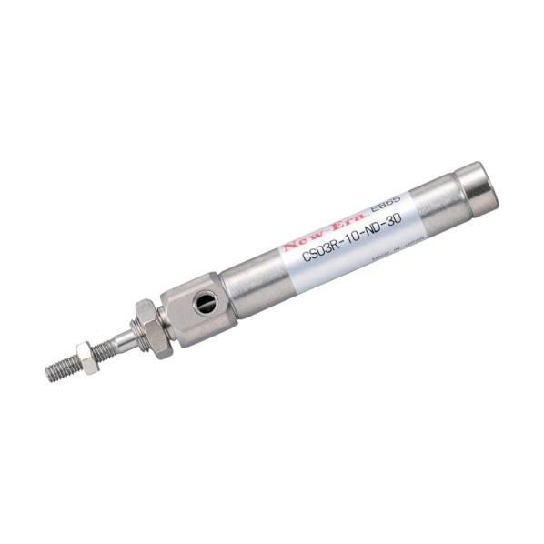 ニューエラー 標準マイクロシリンダ 内径Φ10MM ストローク15MM 複動標準形 スイッチ無し C...