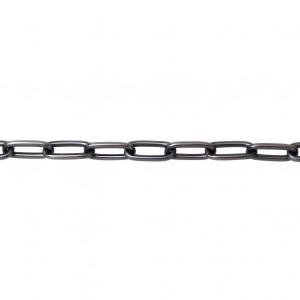 ニッサチェイン アンティークチェインプラスリング アンティーク真鍮ブロンズ 全長600mm×リング内径17mm No1116