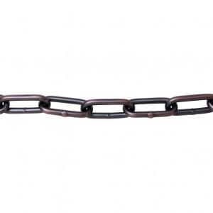 ニッサチェイン アンティークチェインプラスリング アンティーク銅ブロンズ 全長600mm×リング内径22mm No1119