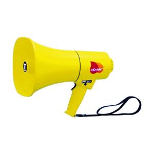 ノボル レイニーメガホン15W防水仕様ホイッスル音付き(電池別売)