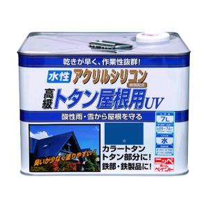 ニッペホーム 水性トタン屋根用UV 青 7L｜diy-tool