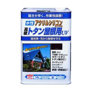 ニッペホーム 高耐久シリコントタン屋根用 青(ロイヤルブルー) 14kg 
