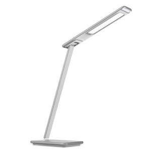 MotoM LEDスマートテーブルランプ シルバー W12.6xD33xH43.6cm GS1702S デスクスタンドライト