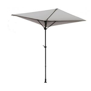 大作商事 パラシェード クオーター 1/4円型 グレー 約150cm×150cm PDQT2-GY