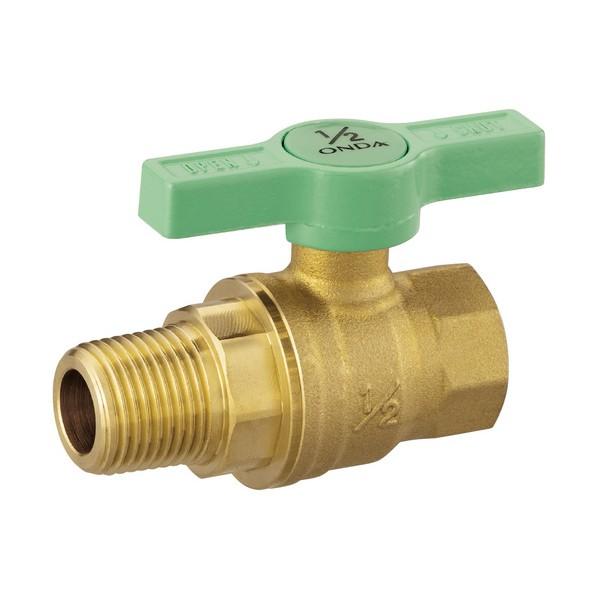 オンダ製作所 ボールバルブ R1×Rc1 フルボア Tハンドル FF3-T25