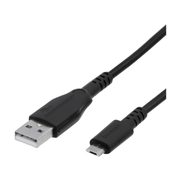 オウルテック microUSBケーブル25万回の屈曲試験をクリア断線に強いブラック50CM OWL-...