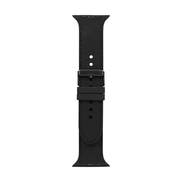 オウルテック Apple Watch用レザーライクシリコンバンド 【タクトナイン】 OWL-TACA...